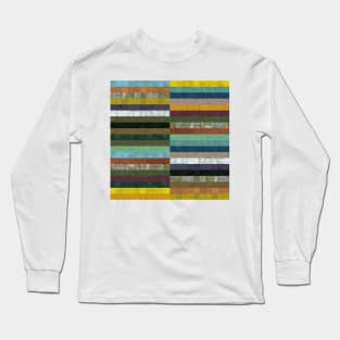 Wooden Abstract lX Long Sleeve T-Shirt